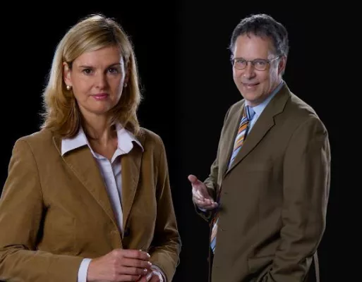 Bild: Kommunikatives Duo: Wiegand & Wiegand - Die Auftrittsberater bieten Medientraining und mehr