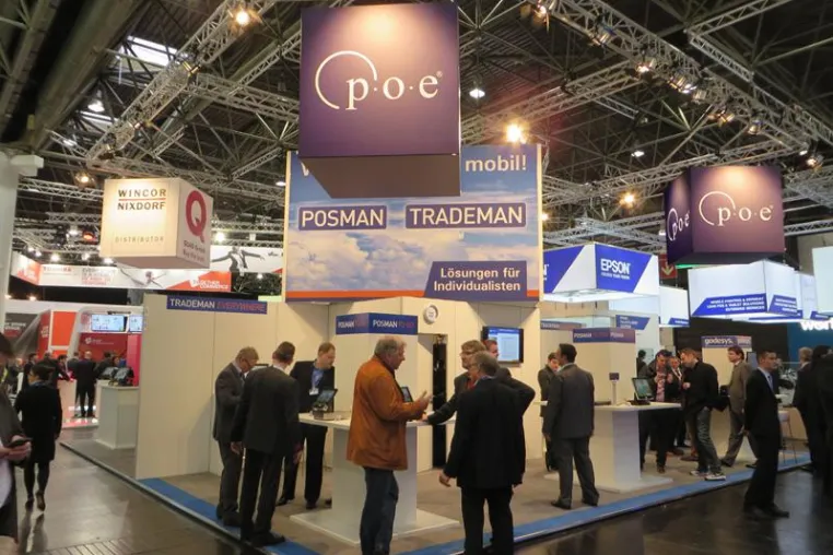 Die poe® präsentiert POSMAN plattformübergreifend auf der EuroCIS 2015 Bild: Die poe® präsentiert POSMAN plattformübergreifend auf der EuroCIS 2015
