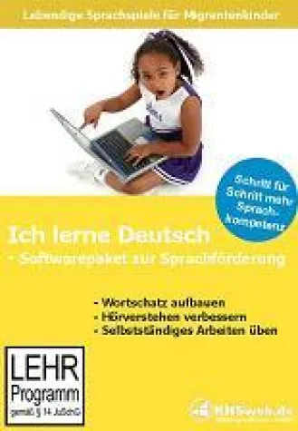 Bild: Neuerscheinung Lernsoftware zur Sprachförderung „Ich lerne Deutsch“