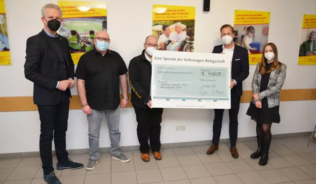 Bild: 4.450 € für den Arbeiter-Samariter-Bund Kreisverband Peine