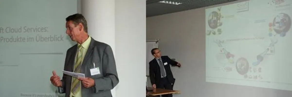 rechennetz v.l. Ludwig Atzberger - Ronny Kureck