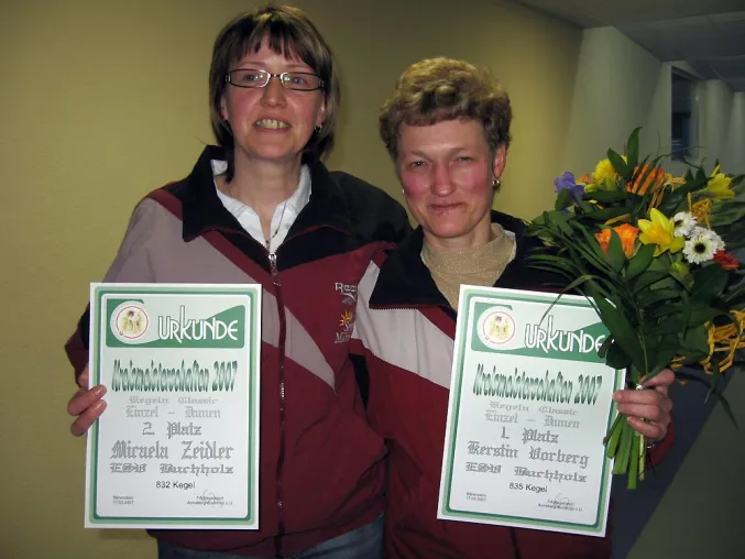 Kegeln Landkreis Annaberg: Endläufe zu den Kreismeisterschaften 2007 Bild: Kegeln Landkreis Annaberg: Endläufe zu den Kreismeisterschaften 2007