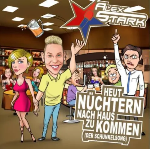 Bild: Die aktuelle CD von 'Alex Stark ist da