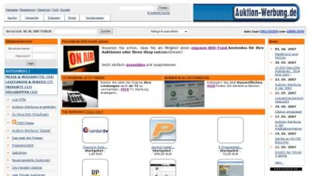 Bild: Vorsprung durch Service - Auktionshaus für Werbung bietet Zusatznutzen