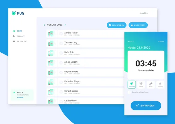 Bild: Kug-Erfassung-App hilft Unternehmen in Kurzarbeit