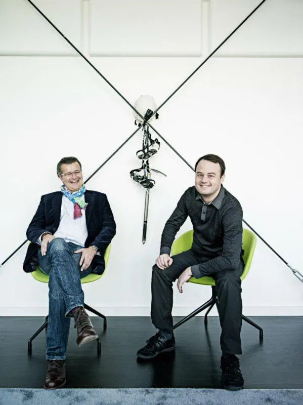 Die BERGFÜRST-Gründer Dr. Guido Sandler und Dennis Bemmann