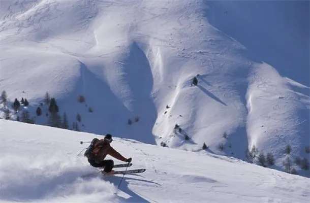 Bild: Skidating auf Südtirols Pisten