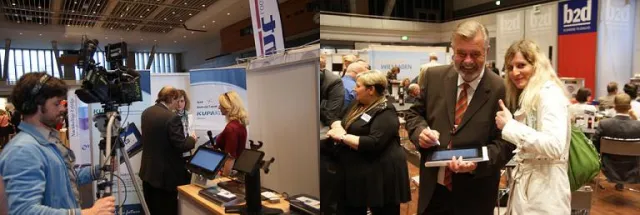 Bild: Auf B2D Wiesbaden 2011, KUPA X11 blühend unter Focus