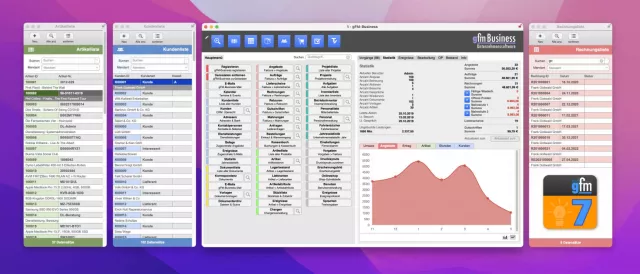 Anpassbare gFM-Business ERP-Software in neuer Version 7.1 veröffentlicht. Bild: Anpassbare gFM-Business ERP-Software in neuer Version 7.1 veröffentlicht.
