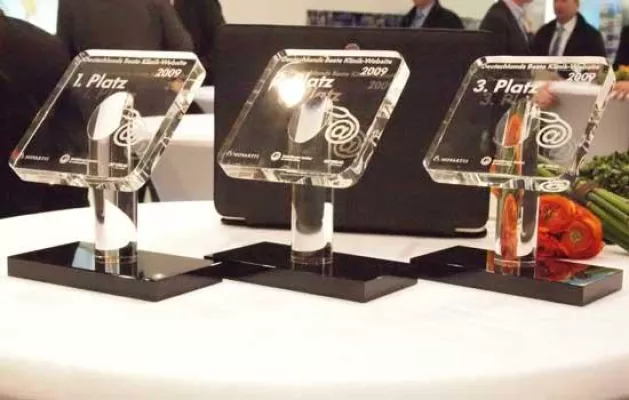Bild: Start der Anmeldung zum Wettbewerb „Deutschlands Beste Klinik-Website 2010“