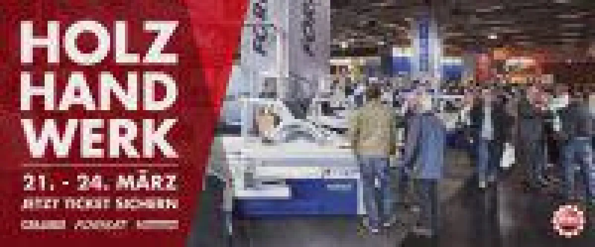 Felder, Format-4 und Hammer auf der Holz-Handwerk 2018 in Nürnberg, Halle 12