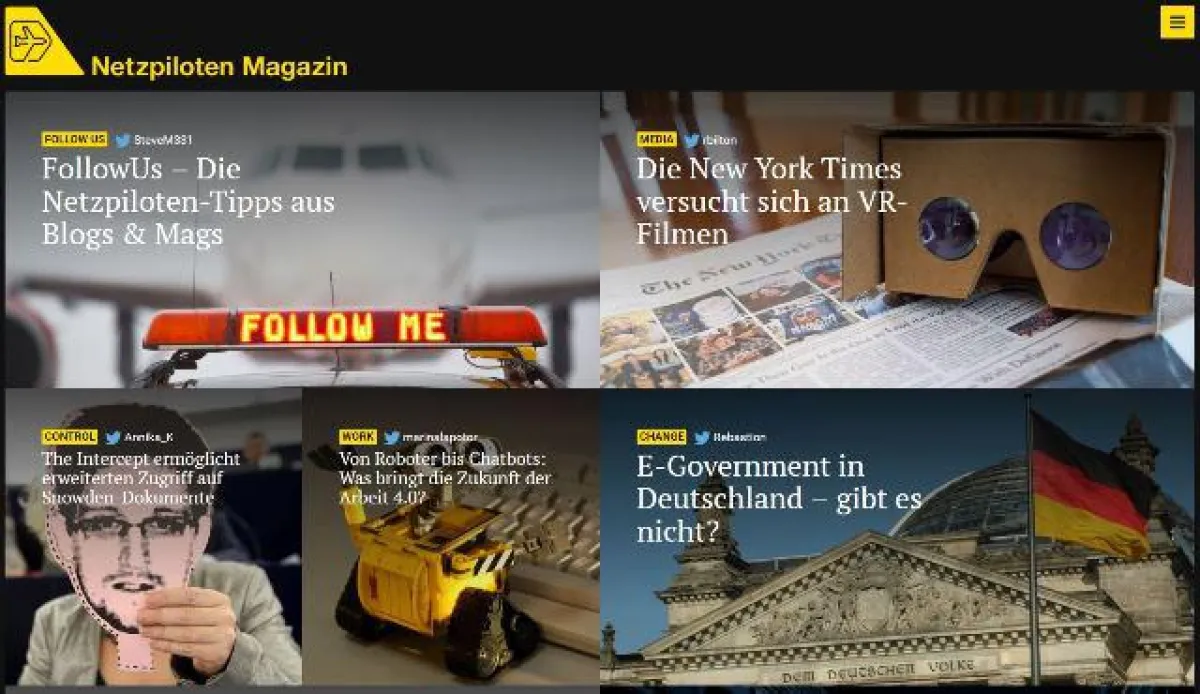 Netzpiloten.de im neuen Design