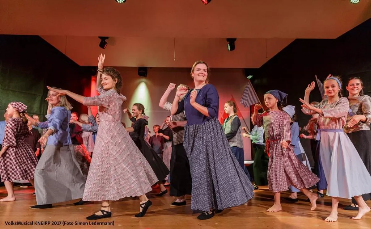 VolksMusical KNEIPP 2017 - Bühnenfoto - Copyright: Simon Ledermann