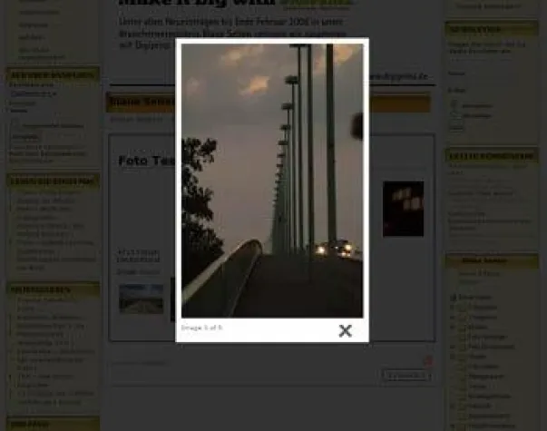 Bild: Fotomagazin La Garda erweitert sein Branchenverzeichnis Blaue Seiten mit Galeriefunktion