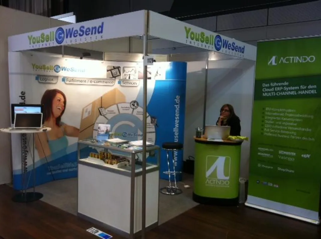 Messestand YouSellWeSend in Halle 1