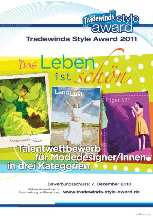Plakat Tradewinds Style Award 2011