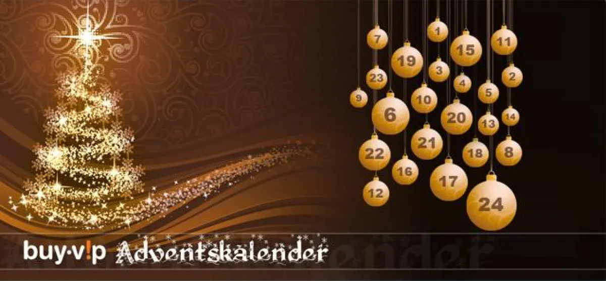 Digitaler Adventskalender bei BuyVIP - Über 500 Hauptpreise