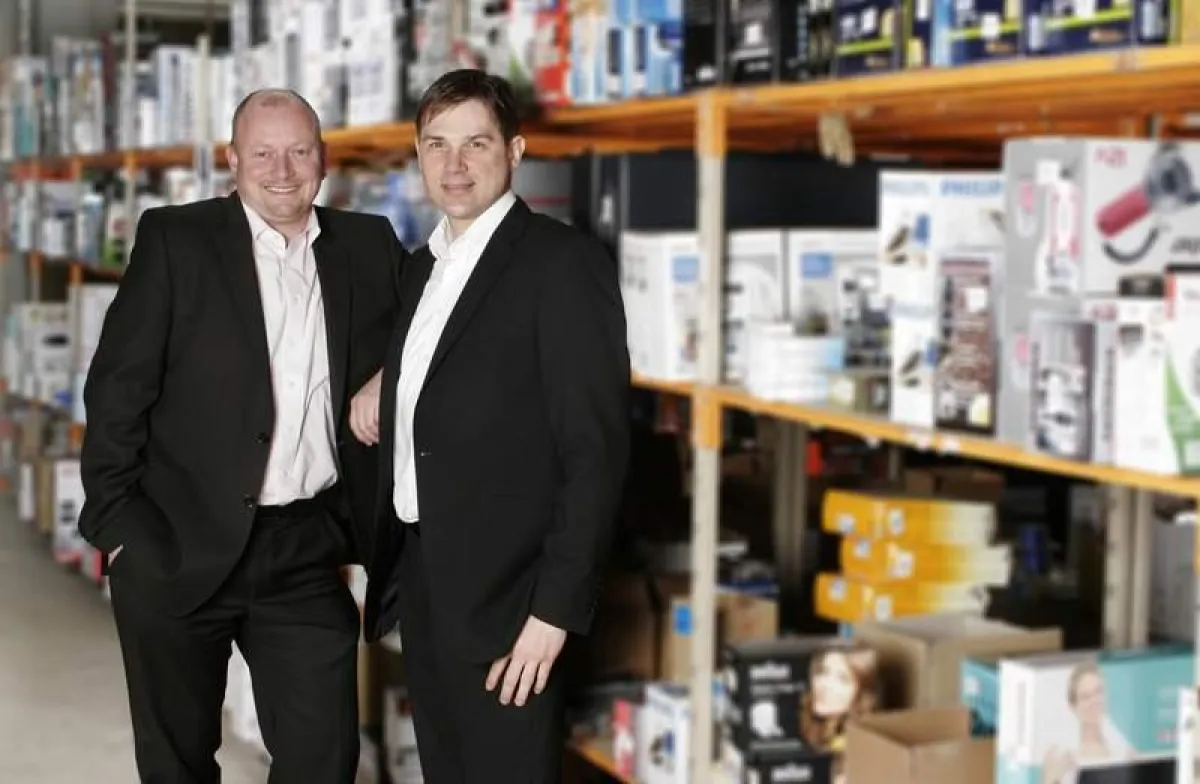 Links: Joachim Ehmann (Gründer und Geschäftsführer), Rechts: Ralf Kern (Geschäftsführer)