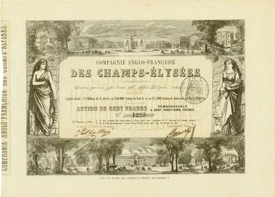 Bild: 47. Auktion für Historische Wertpapiere - eine der größten Raritäten der Finanzgeschichte unterm Hammer