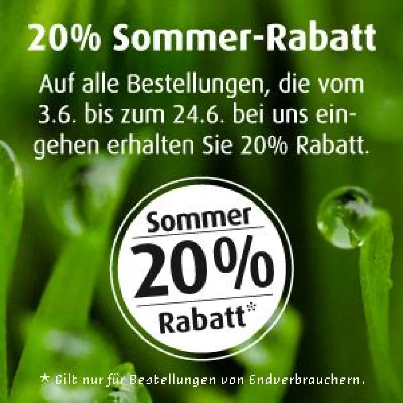 Sommer-Rabattaktion der Quintessenz health products GmbH