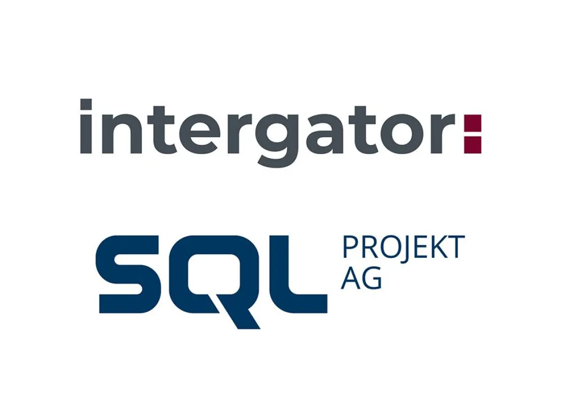 Logo intergator und SQL Projekt AG