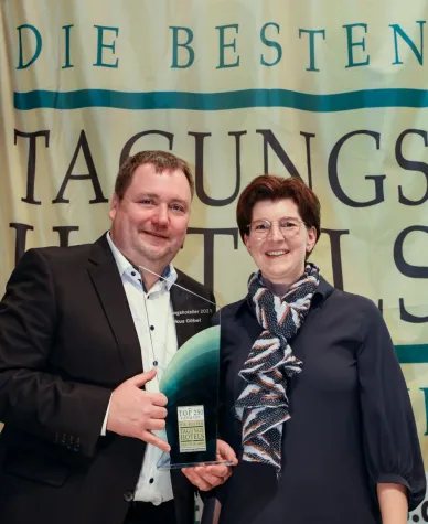 repecon: Markus Göbel zum TOP-Tagungshotelier 2021 gewählt Bild: repecon: Markus Göbel zum TOP-Tagungshotelier 2021 gewählt