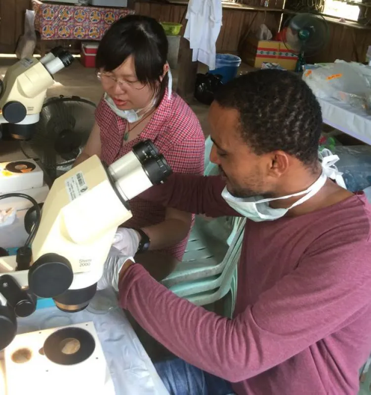 Siyu Zhou and Tegen G. Jaleta ((© Tegen G. Jaleta))