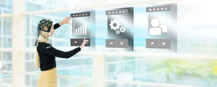 Bild: Im NeuroLab entwickelt das Fraunhofer IAO emotionssensitive Mensch-Computer-Schnittstellen