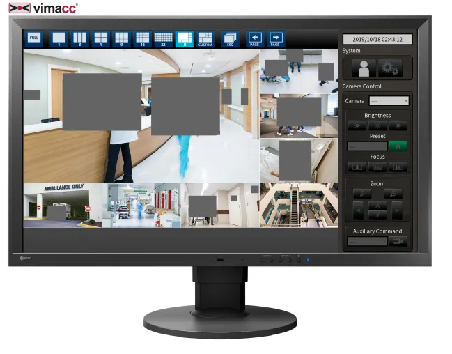 Bild: vimacc-Test: EIZO IP-Monitor DuraVision FDF2711W-IP