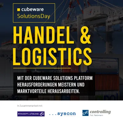 Bild: Zweiter SolutionsDay Handel & Logistik mit Cubeware-Partnern wieder voller Erfolg