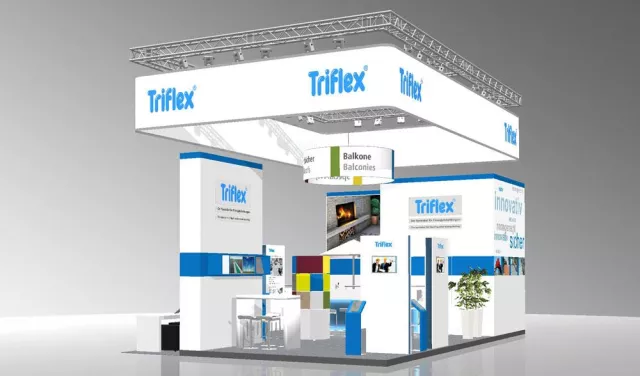 Bild: Innovative Abdichtungssysteme auf einen Blick Triflex auf der BAU 2011