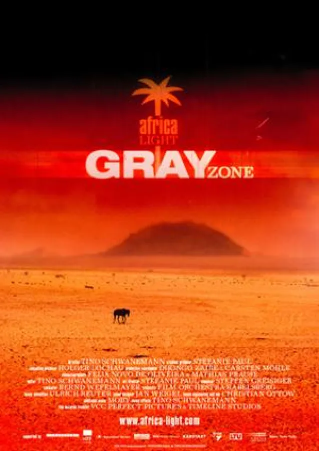 AFRICA LIGHT - GRAY ZONE Filmposter. copyright 2010 einscommanull