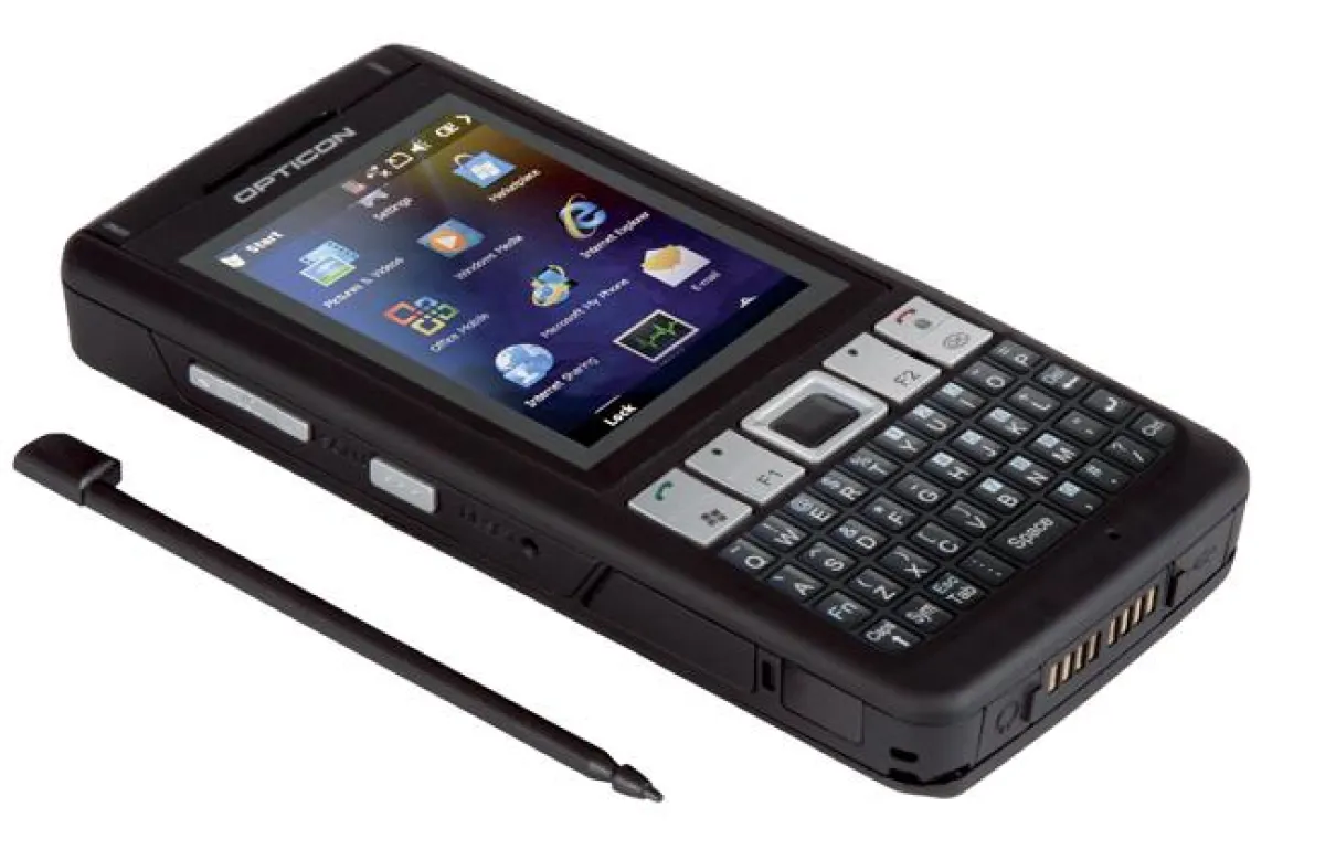 Vielseitiges Arbeitsgerät: Neues 3G/3,5G-Smartphone H21 von Opticon mit Windows Mobile 6.5, hochauflösender Kamera und