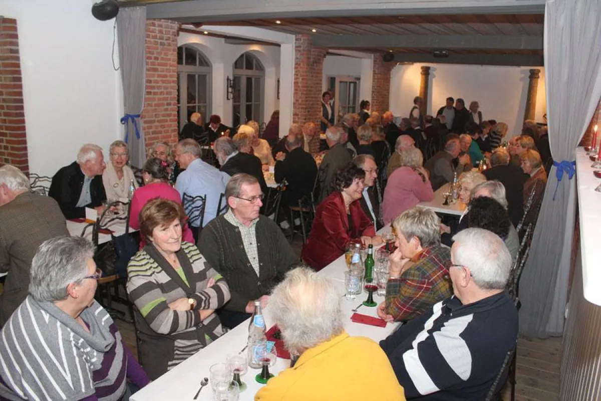 Volles Haus im Forum Baltikum beim Elchessen im vergangenen Jahr.