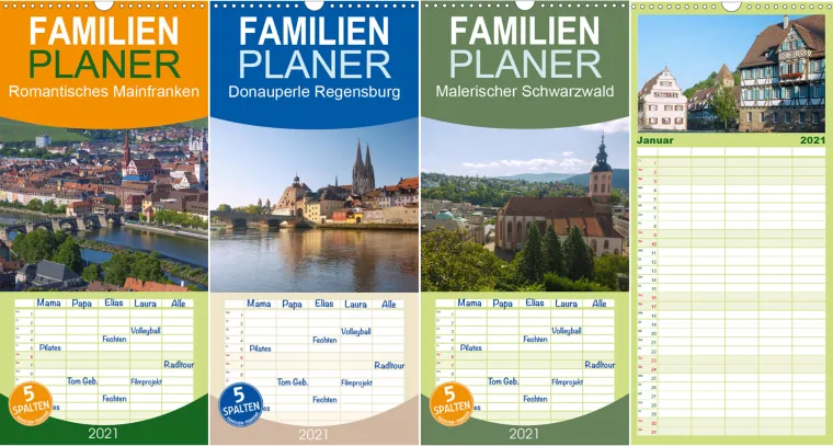 Bild: Die schönsten Seiten Süddeutschlands im Familienplaner-Format 2021 von Hanna Wagner Reisefotografie