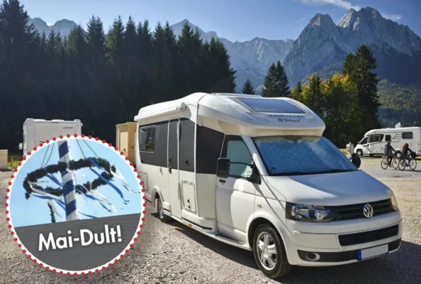 Bild: Zünftige Mai-Dult an der Zugspitze
