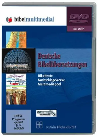 Bild: Drei Bibelübersetzungen in der Reihe „bibel multimedial“