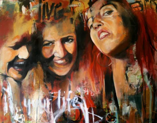 Bild: Ausstellungseröffnung “Das Bild der Urmutter“ von Ilona Griss-Schwärzler