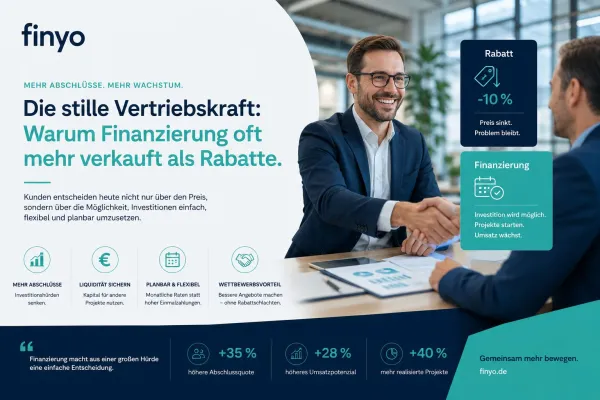 Bild: Die stille Vertriebskraft: Warum Finanzierung oft mehr verkauft als Rabatte