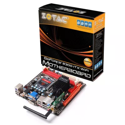 Bild: Neues ZOTAC GeForce® 9300-ITX WiFi (GF9300-I-E) bietet höhere Taktraten sowie mehr Features