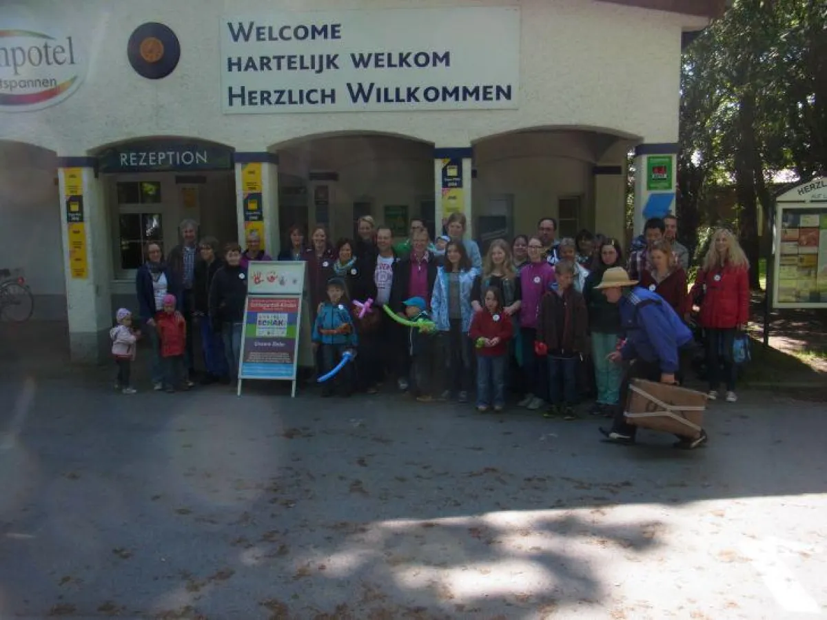 Viele Familien kamen zum Erlebnistag der Schlaganfall- Selbsthilfegruppe SCHAKI in Bad Rothefelde