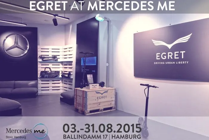 EGRET im Mercedes me Store Hamburg/ Ideen und Innovationen, der August wird technologisch Bild: EGRET im Mercedes me Store Hamburg/ Ideen und Innovationen, der August wird technologisch