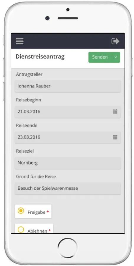 JobRouter-Dashboard mit neuer Interface