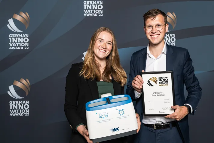 Bild: Bückeburger Medizintechnik Startup erhält German Innovation Award