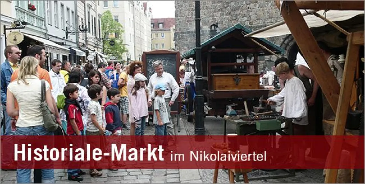 Typische Szenen eines Marktes im 18. Jahrhundert