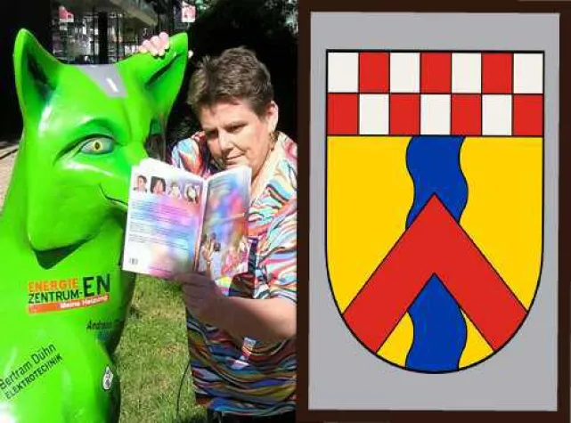 Bild: Autorin Britta Kummer und ihr 'Ennepetal'