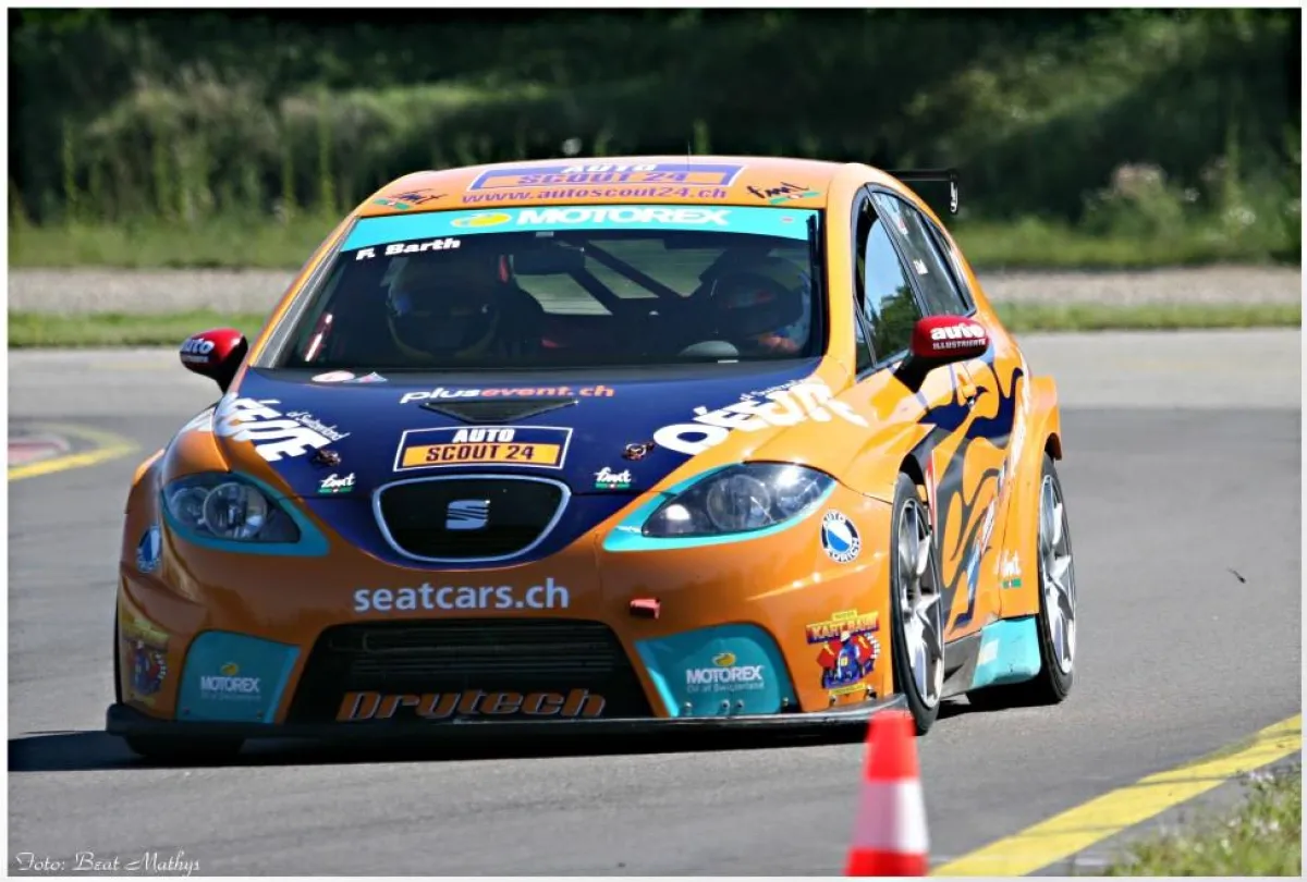 Sandra Sutter in Fahrt