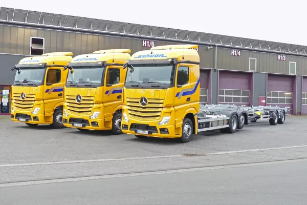 Bild: Schuon investiert fünf Millionen Euro in den Fuhrpark