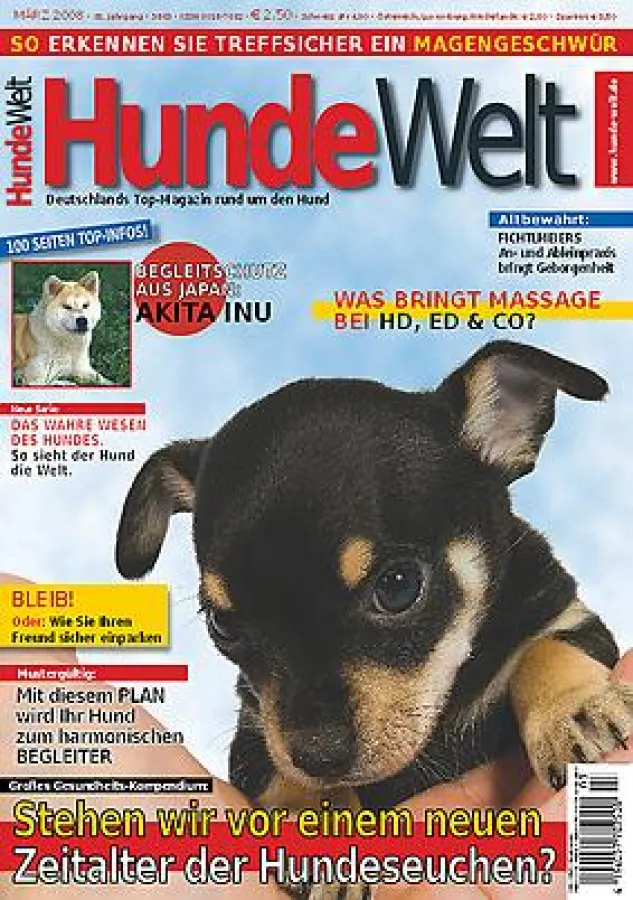 HundeWelt: Deutschlands ältestes und doch top-modernes Hundemagazin.