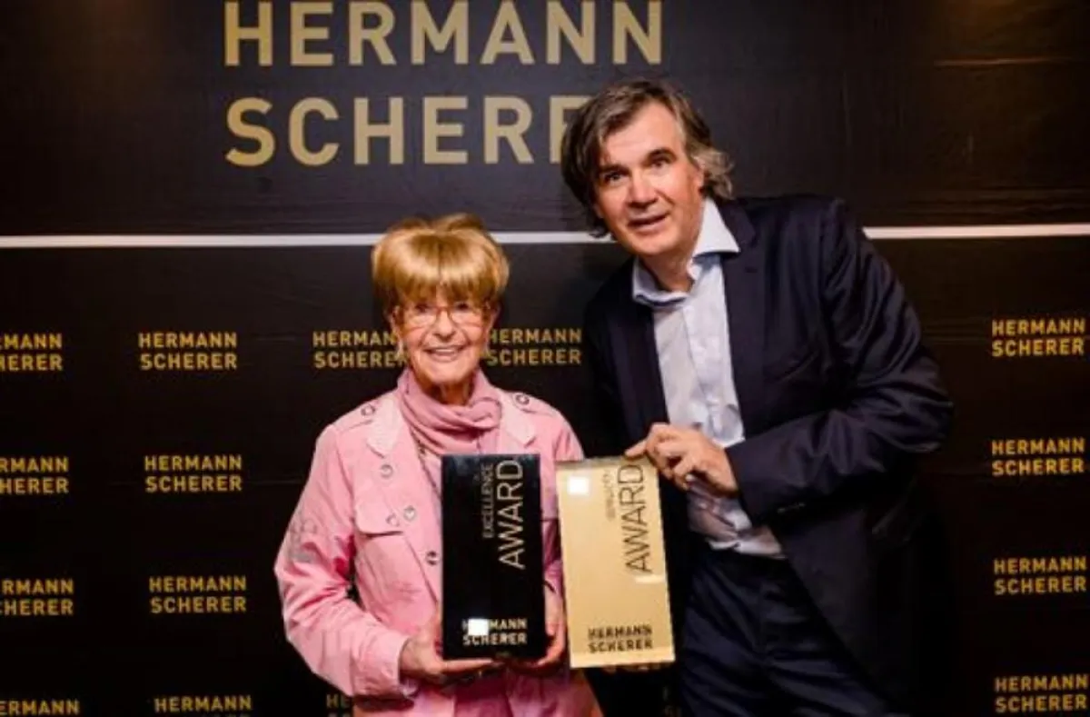 Ute Moßbrucker und Hermann Scherer beim 6. internationalen Speaker-Slam